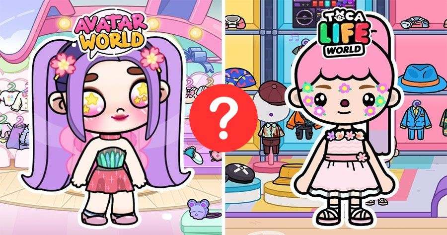 Let's See If You're More Like Avatar World Or Toca Boca?
