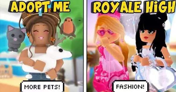 Choose And We'll Tell If You Are Team Adopt Me Or Team Royale High?