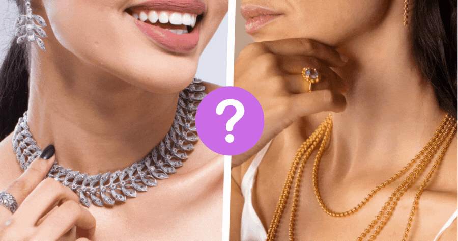 Which Jewelry Suits You Best, Gold Or Silver?
