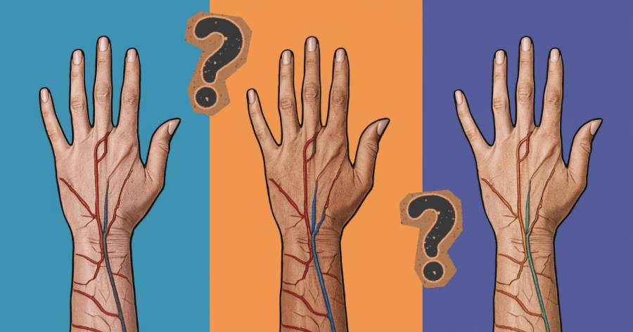 What The Color Of Your Veins Says About Your Personality?