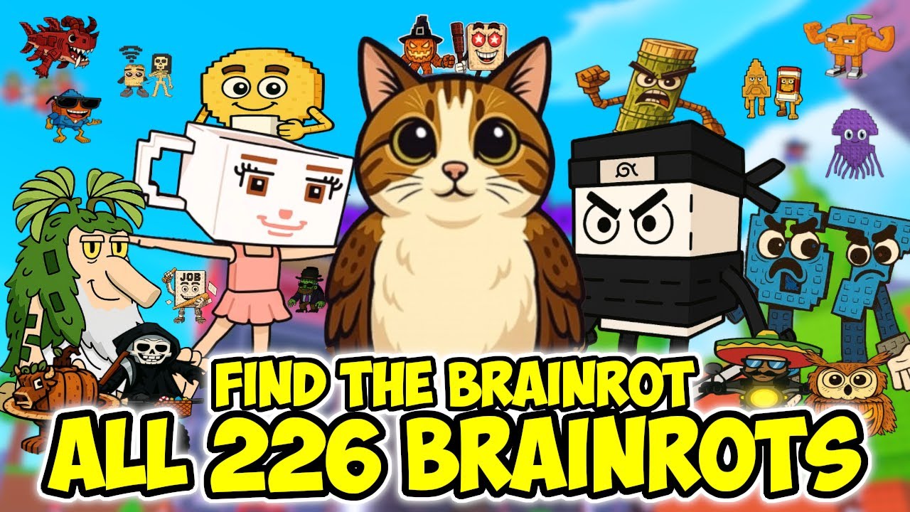 How to get ALL 226 BRAINROTS in Find the Brainrot 226
